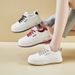Little White Shoes Female Students Thick-soled Heightening Shoes Sports Board Shoes Casual Street Shoes_vogvips.com