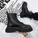European Warm Series 2025 Autumn Winter New British Style Leather Thick Sole High Top Snow Martin Boots Shoes Men_vogvips.com