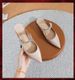 Women's Patent Leather Slip-On Mules Summer Pointed Toe High Heel Strappy Sandals JC Stilettos_vogvips.com