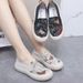 2025 New Fisherman Comfortable And Breathable Canvas Sho, Women's With One Step, Soft Sole, Not Tiring Feet, Mom's_vogvips.com