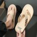 Men's Summer Fashion Trend, Soft Soled Outer Wear, Clip On Flip Flops, Anti Slip Korean Casual Men's Slippers_vogvips.com