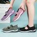 Women's Summer New Casual Middle-aged And Elderly Mom Breathable Mesh Lightweight Comfortable Single Shoes_vogvips.com