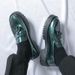Loafers Men Trendy High-end Business Casual Genuine Leather Slip-on British Style Men's Shoes_vogvips.com