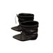 Unique Pointed Toe Hidden Wedge Slouch Women Short 2025 Summer New Pleated Western Cowboy Boots_vogvips.com