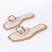 Women's Shoes Flat Fashion Sandals, Feminine Summer Wear, Chunky Heel, Waterproof Platform, Elegant Transparent Slippers For Women._vogvips.com