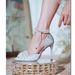 High Heels For Women 2025 Summer New Stunning Rhinestone Bow Wedding Shoes Pointed Toe Stiletto Shallow Mouth Versatile_vogvips.com