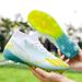 Kids Youth Men’S Football Boots Football Shoes New High-Top AG Long Spikes TF Turf Training Non-Slip Wear-Resistant Competition Soccer Shoes_vogvips.com