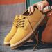 Men Special Work Shoes Large Size Men's New Casual Fashionable All-Season Low-Top Work Shoes Korean Style Trendy Martin Boots_vogvips.com