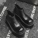 Retro Tooling Martin Boots, Thick-soled And Sky-high, Lightweight And Comfortable Short Boots, Sleeve And One-pedal Tooling Boots._vogvips.com