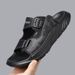 New Summer Versatile One-piece Slippers Resistant Lightweight For Men, Cool And Non Slip Outdoor Casual Sandals_vogvips.com