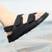 Summer New Outdoor Casual Velcro Air Cushion Sandals Sports Breathable Beach Shoes Men's_vogvips.com