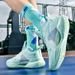 Basketball shoes men's professional guard actual combat shoes autumn cashmere cotton sports shoes_vogvips.com