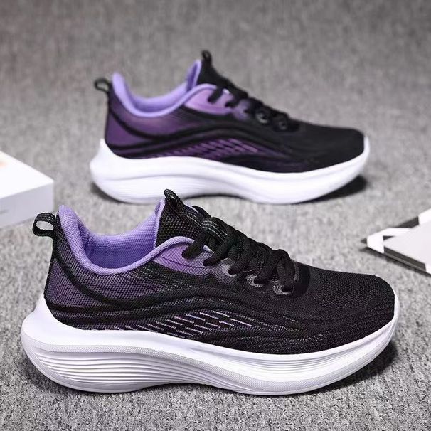 Women's Ultralight Casual Shoes Korean Style Anti-Slip Soft Sole Mesh Breathable Running Shoes Spring Autumn Wear Resistant_vogvips.com
