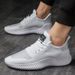 Summer New Flying Weaving Sports For Men Large 47 Casual Men's Lightweight And Breathable Running Shoes_vogvips.com