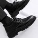 European Warm Series Men's Suit Leather Autumn Winter British Style Business Formal Student Height Increasing Casual Soft Sole Black Chunky_vogvips.com