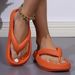 Women's Retro EVA Slippers - Slip In Open Toe Beach Sandals With Soft Cushioned Sole And Quick Drying Lightweight Design_vogvips.com