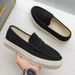 Summer Casual Leather New Trend Loafers Fashion Soft Bean Shoes Low-top Men's Slip On Flats Leisure Walk Moccasins_vogvips.com
