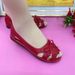 Mom Shoes Sandals Women's Soft-soled Non-slip Fish Mouth Shoes Comfortable Middle-aged Women's Hole Shoes Hollow Shoes_vogvips.com