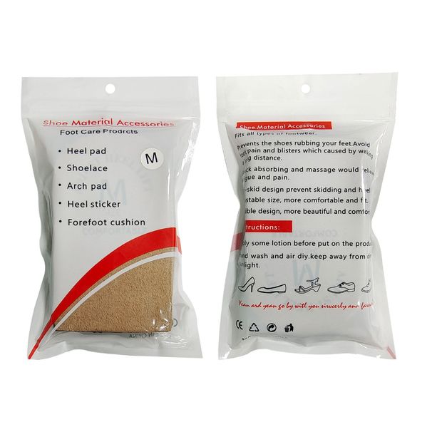 EVA heightened half pad invisible inner heightened heel pad breathable sweat absorbent men's and women's sports casual insoles_vogvips.com