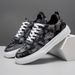 Men's Casual Canvas Sneakers With Thick Sole - Breathable Low Top Slip-On Shoes For Everyday Wear (Sizes 39-44, Colors Available)_vogvips.com