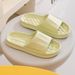 Qidashun Cool Foam Unisex New Home Couple Indoor Slippers Summer_vogvips.com