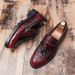 Glide 2024 Spring Thick-Soled Height-Increasing New Business Men's Slip-On Fashion Polished Color Cross-Border Large Size_vogvips.com