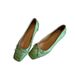 Lancui~ Artistic New Carved High Heels Women Square Toe Versatile Single Chunky Heel Elegant Women's Shoes_vogvips.com