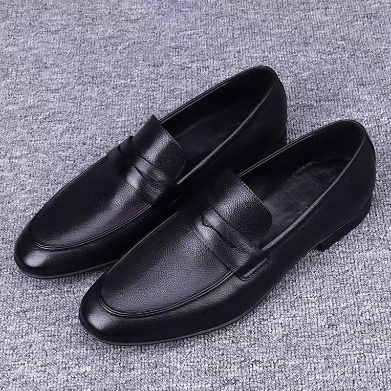 2025 Spring And Autumn Versatile Soft Sole Slip-On Loafers Men's Shoes Summer Breathable Mesh_vogvips.com