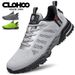 CLOHOO Mesh Upgraded Thick Bottom Foam Sports Casual Shoes Breathable Wear-Resistant Comfortable Footwear For Active_vogvips.com