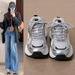 Ultra-light Dad For Women, Spring And Autumn 2025 New Ins Style Versatile White Shoes, Thick Sole, Height Increasing,_vogvips.com