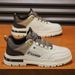 Cross-border Spring And Autumn Men's 2024 New Model Waterproof Non-slip Sports Height-increasing White Sneakers Casual_vogvips.com