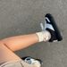 ShoeVault In Stock New Bai Jingting Style Fluffy For Women Low-Top Thick-Soled Casual Chunky Training Black And White Panda Shoes_vogvips.com