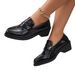Pointed Toe Patent Leather Women's 2026 New Spring/Autumn Japanese Style Shallow Slip-On Chunky Heel Casual Shoes_vogvips.com