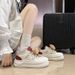 Little White Shoes Children Girls Students Leisure Sports Versatile Board Shoes Street Shooting_vogvips.com