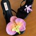 Bohemian Holiday Style Butterfly Orchid Shoe Buckle Sweet Temperament Shoe Flower Travel Photo Hole Shoes Sandals Accessories For Women_vogvips.com
