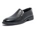 Men’s Shoes Black Leather Shoes Men's Breathable Korean Style Trendy Casual Shoes Business Formal Men's Leather Shoes Round Head_vogvips.com