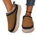 Women's Shoes Large Size Thick Soled Slippers For Women Autumn And Winter New Style Plush And Thickened Warm Slip On Cotton Slippers For Women_vogvips.com