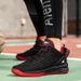 Men's Running Autumn Winter New Basketball Shoes, High-top Foot Protection For Men And Women, Couple's Style Men's_vogvips.com