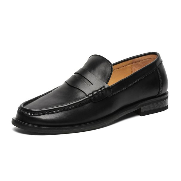 2025 New One Step Doudou Men's Business Le Fu Soft Soled Small Leather Shoes, 24260-J_vogvips.com
