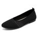 2026 Spring New Women's Pointed Toe Flat Fashion Single Manufacturer Direct Breathable Mom Shoes_vogvips.com