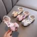 New Lady Princess Baby Girls Dance Shoes Show Shoes Single Shoes Velcro_vogvips.com