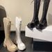 for Women, Summer Thin Hollow Sandals, Mesh Ultra High Heel Boots, Over-the-Knee Long Riding Boots_vogvips.com