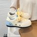 Huili WXY-Q839C Summer New Women's German Training Shoes 2026 Mesh Breathable Casual Campus Style White Sneakers (Magic_vogvips.com