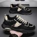 Men's Shoes Casual Sneakers With Thick Soft Sole, Lightweight Breathable Walking Shoes, Round Toe Low Top Lace-Up Fashion Shoes For Daily Wear_vogvips.com
