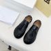 25 Spring Autumn New Style The Orw Genuine Leather Le Fu For Women, Fashionable And Versatile, Lazy, One Step Stilled_vogvips.com