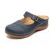 Wear Ummer New 2025 Hollow Toe Half Lipper For Caual And Non Lip Oft Oled Women' Hoe With A Flat Bottom_vogvips.com