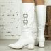 326-8 Long With Pointed Tips Thick Heels For High Comfort, Fashionable Elegance, And Versatile Women's Boots_vogvips.com