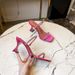 Directly Supplied By The Manufacturer: High-heeled Shoes With Wine Glass Heels, Colorful Rhinestones, Fashionable_vogvips.com