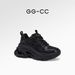 White Deer Same Style GGCC2025 Spring New Independent Planet Thick Sole Silver Dirty Casual Dad Shoes For Women_vogvips.com