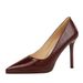 3255-3 Wind Super Waterproof Platform Shallow Mouth Pointed Sexy Nightclub High Heel Women's Single Shoes_vogvips.com